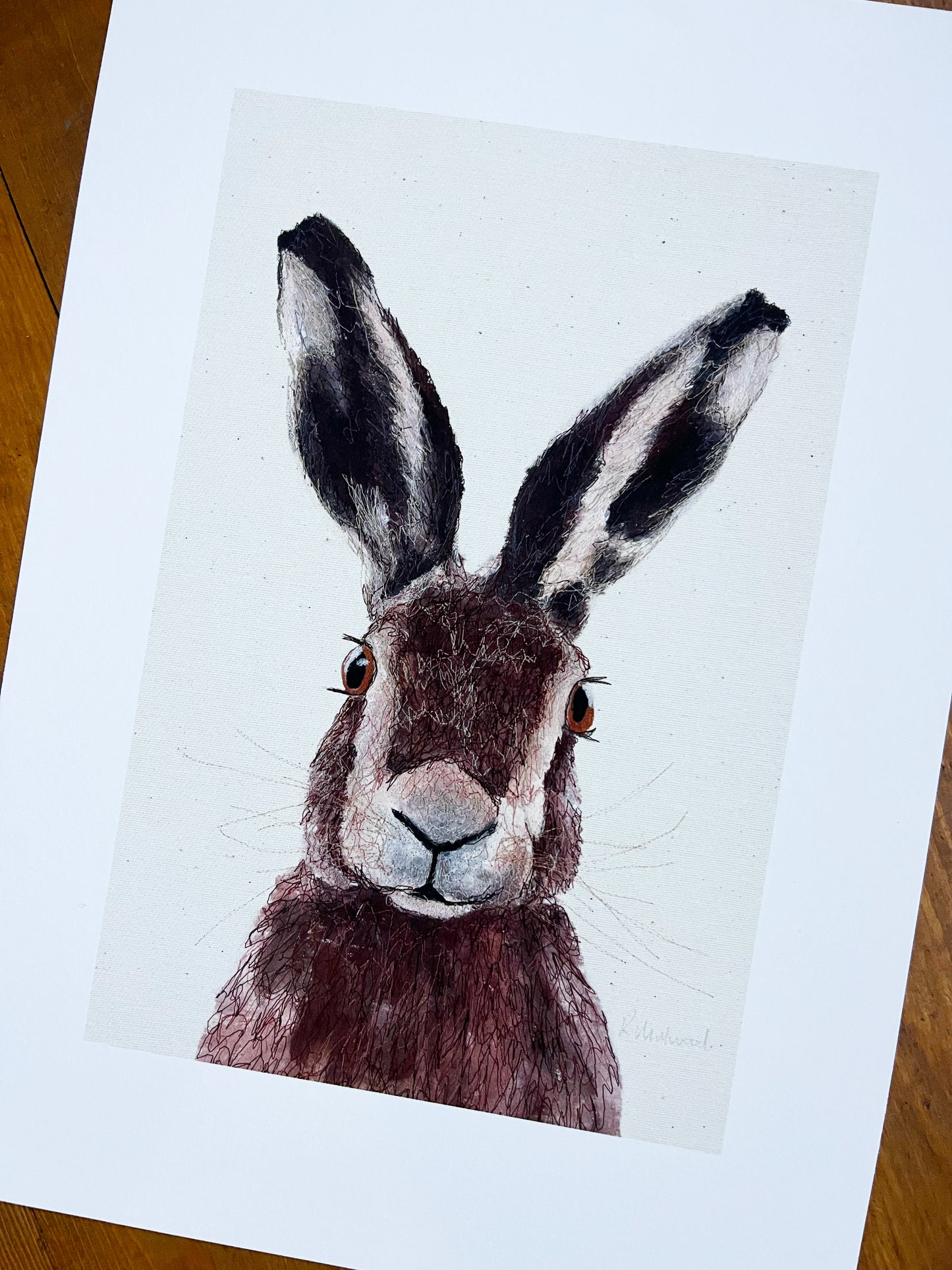 Hare Art Print