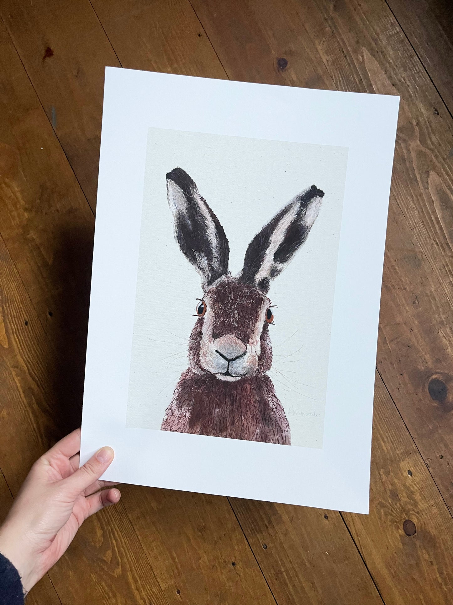 Hare Art Print