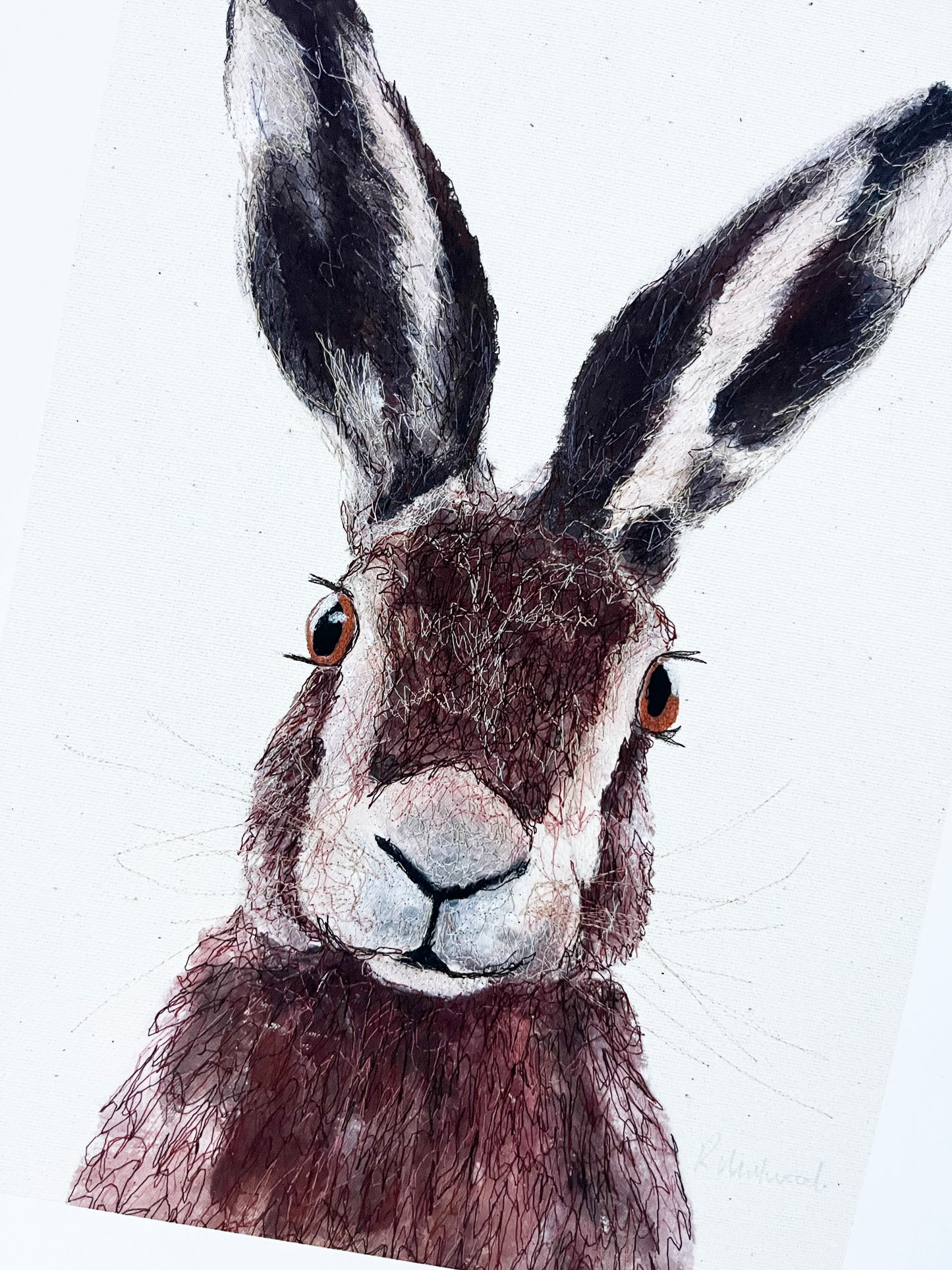 Hare Art Print