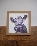 Cow Small Framed Print