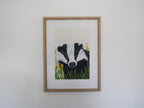 Badger Art Print