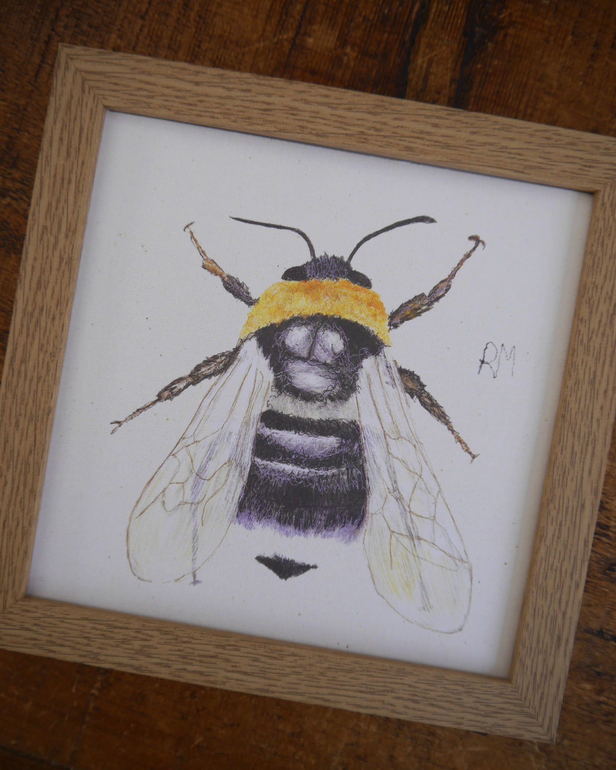 Bee Small Framed Print