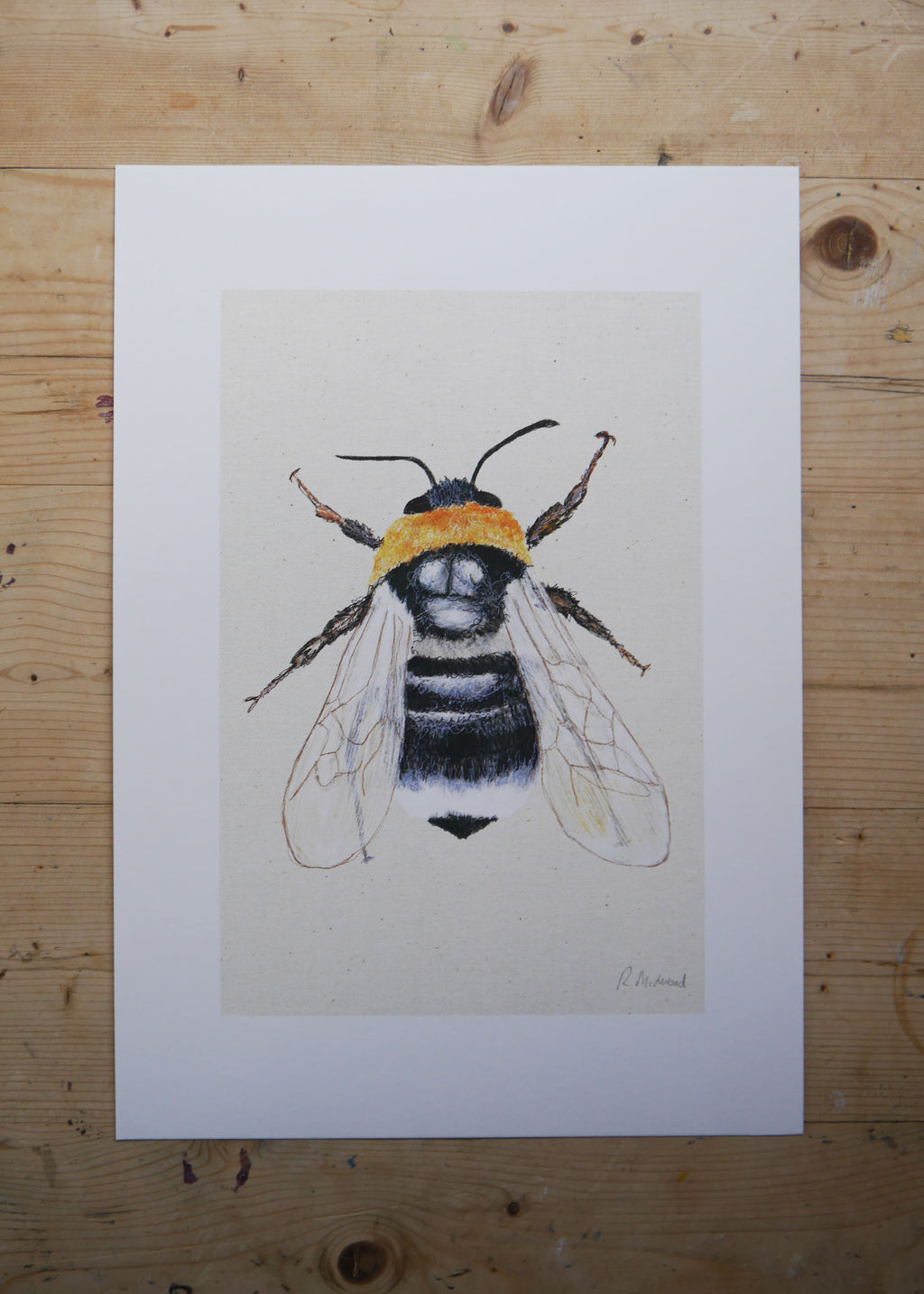 Bee Art Print