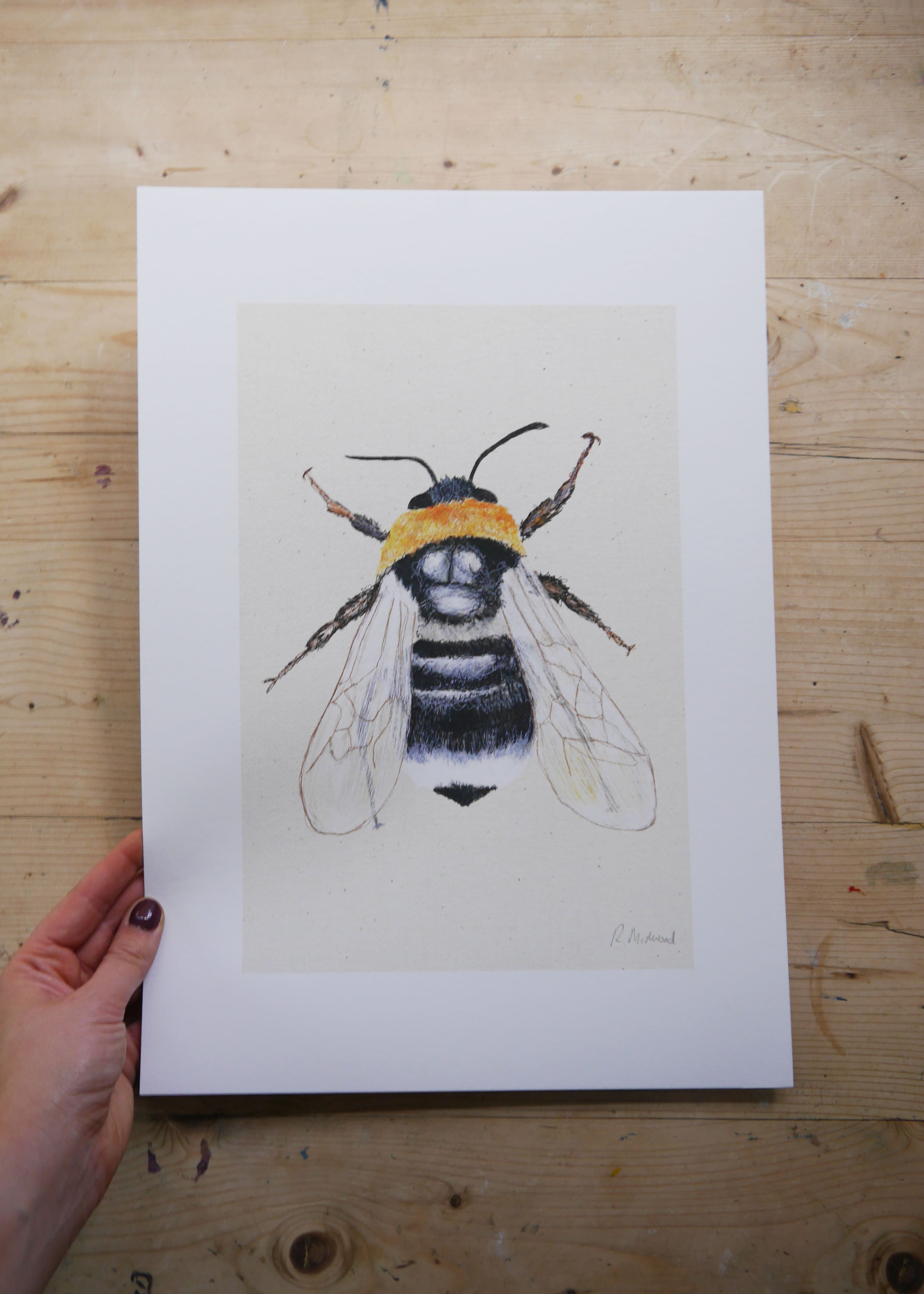 Bee Art Print