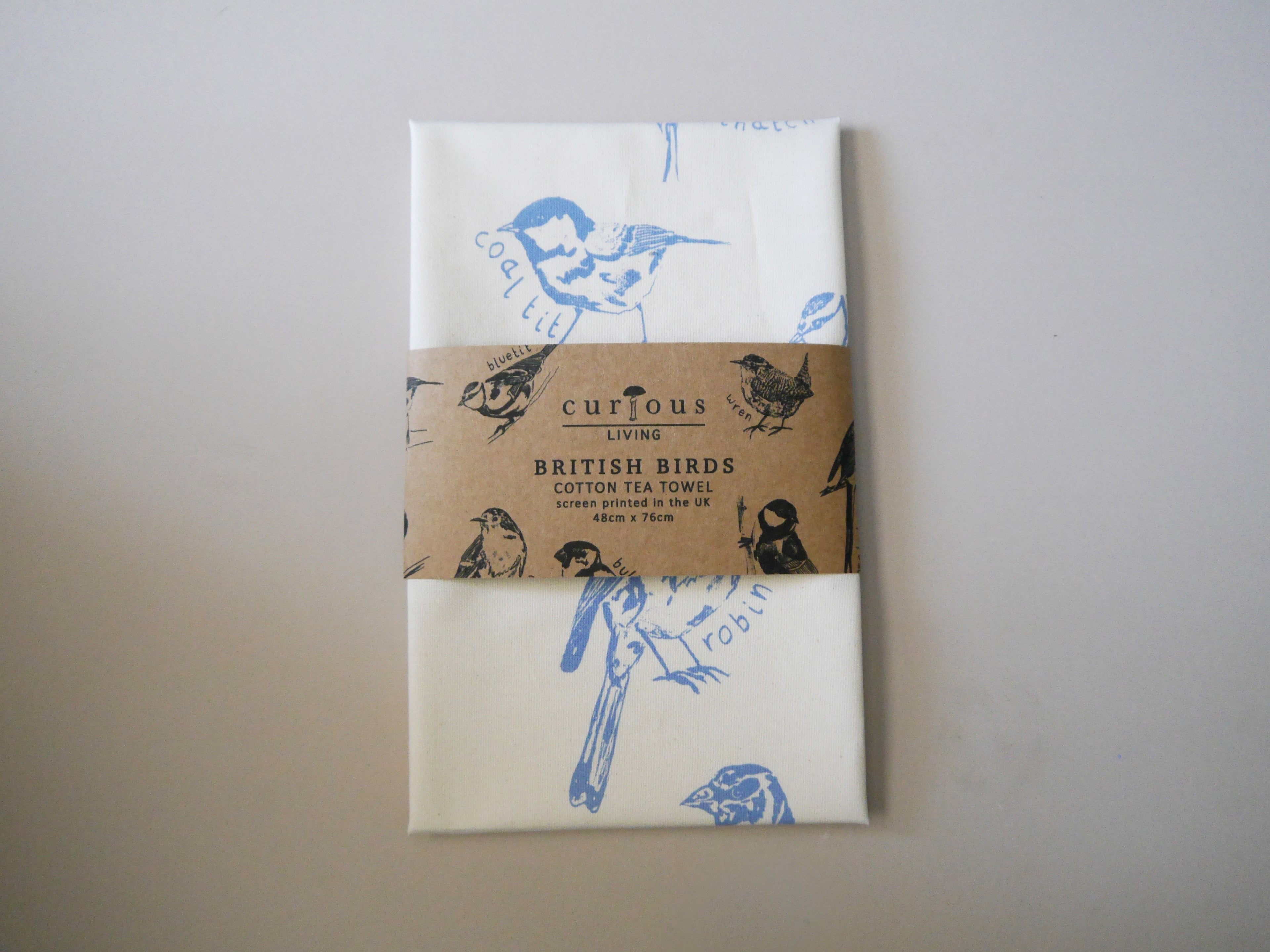 British Bird Tea Towel