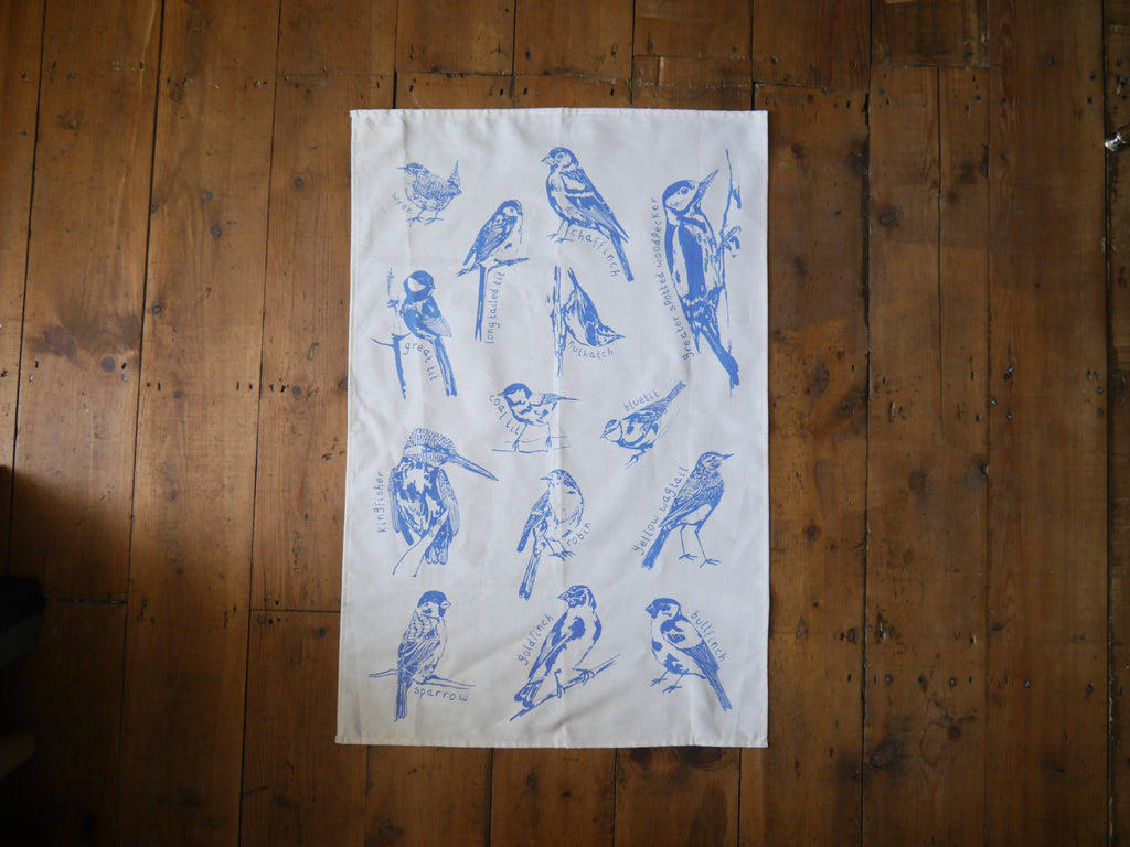British Bird Tea Towel