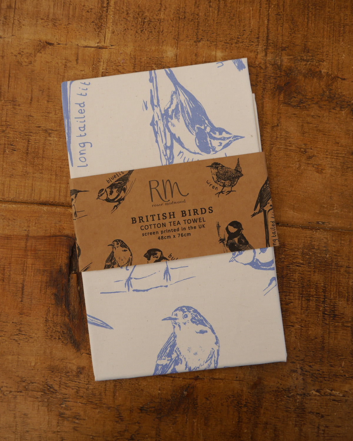 British Birds Tea Towel