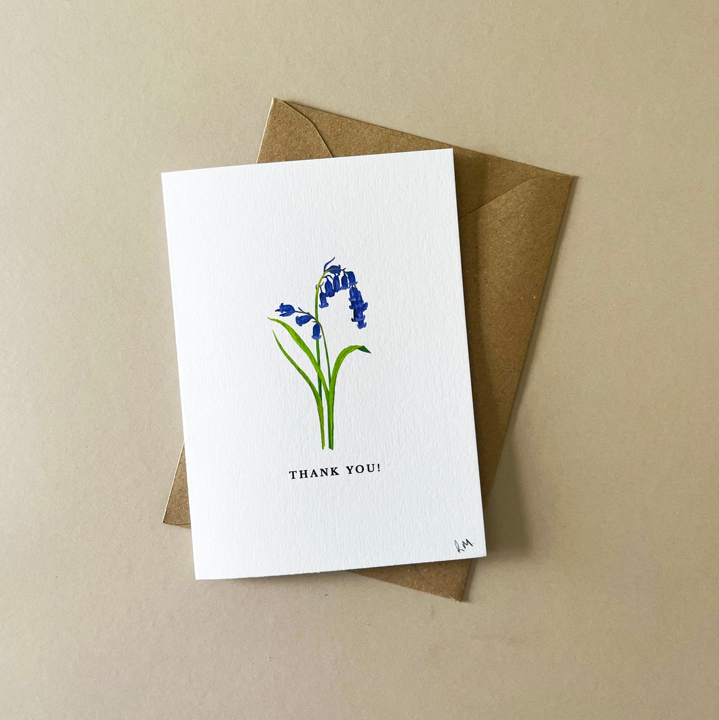 Floral Thank You Greetings Cards