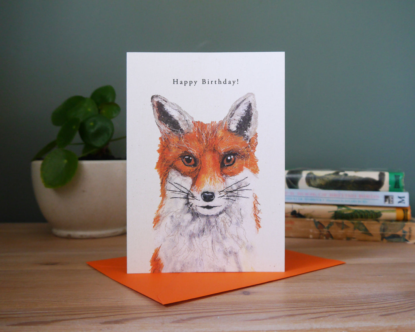 Fox Happy Birthday Card