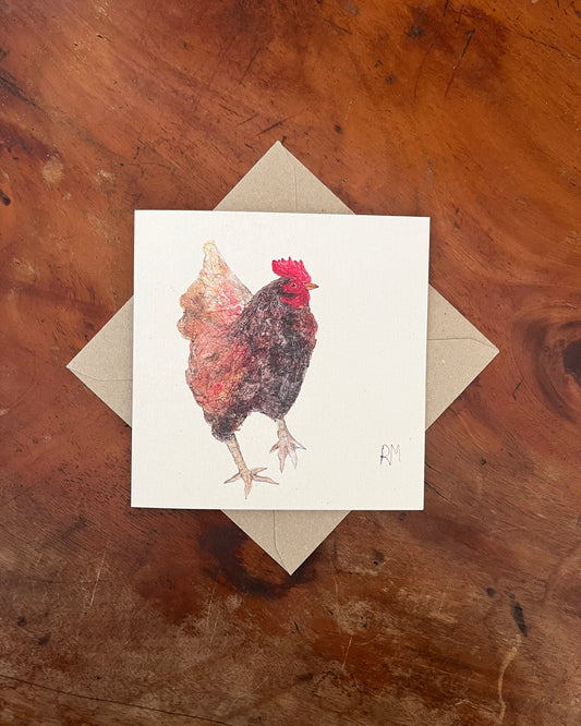 Chicken Greetings Card