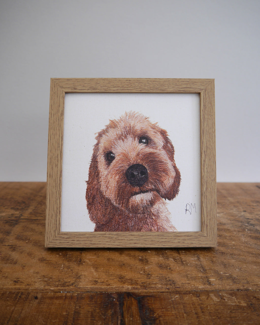 Cockapoo Small Framed Print