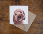 Cockapoo Greetings Card