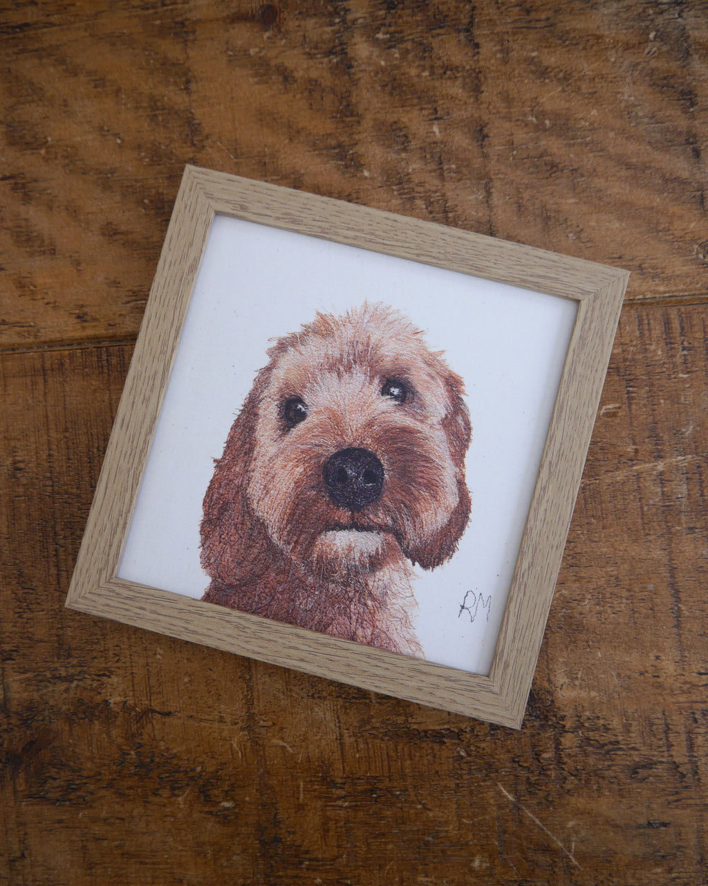 Cockapoo Small Framed Print