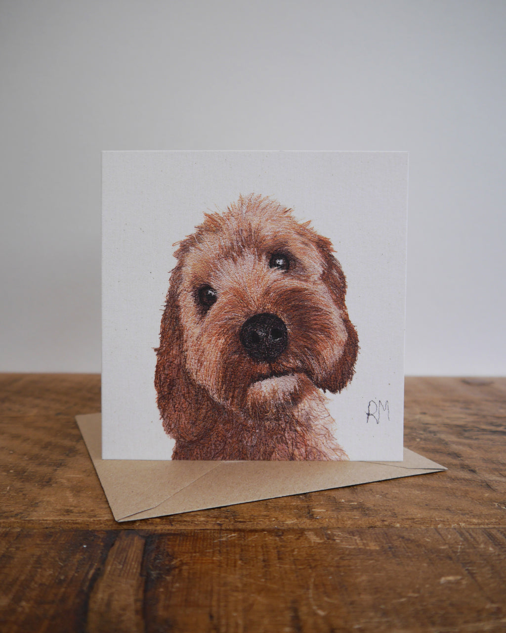Cockapoo Greetings Card