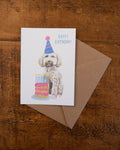 Cockapoo Birthday Greetings Card