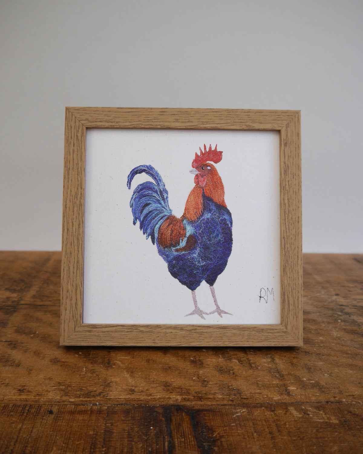 Cockerel Small Framed Print