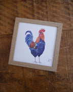 Cockerel Small Framed Print