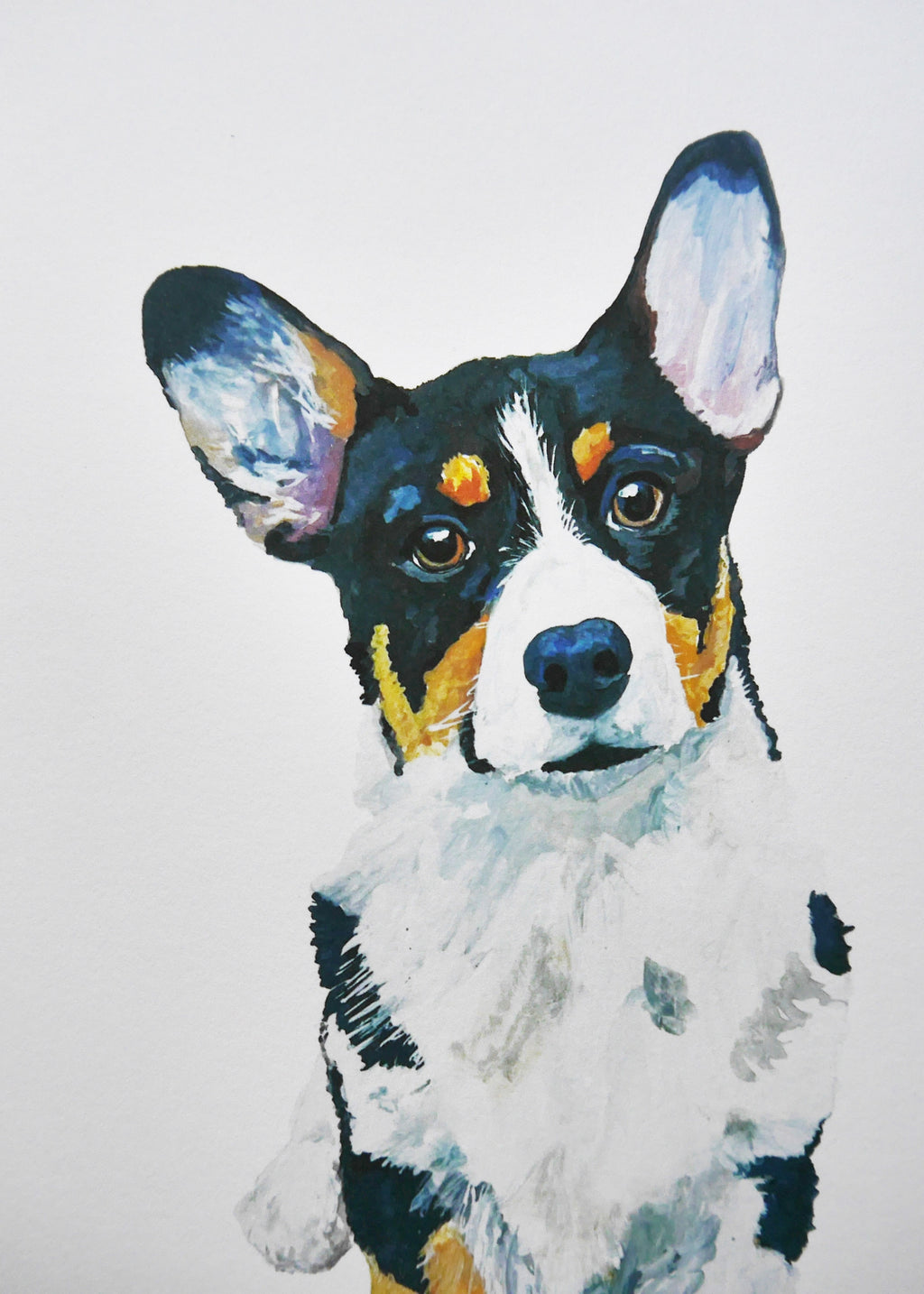 Corgi Dog Print