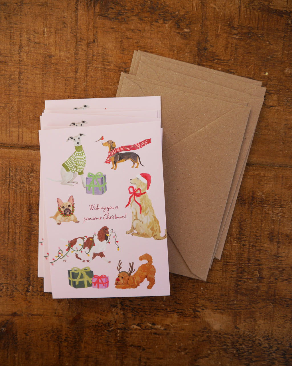 Fun Dog Christmas Card Pack