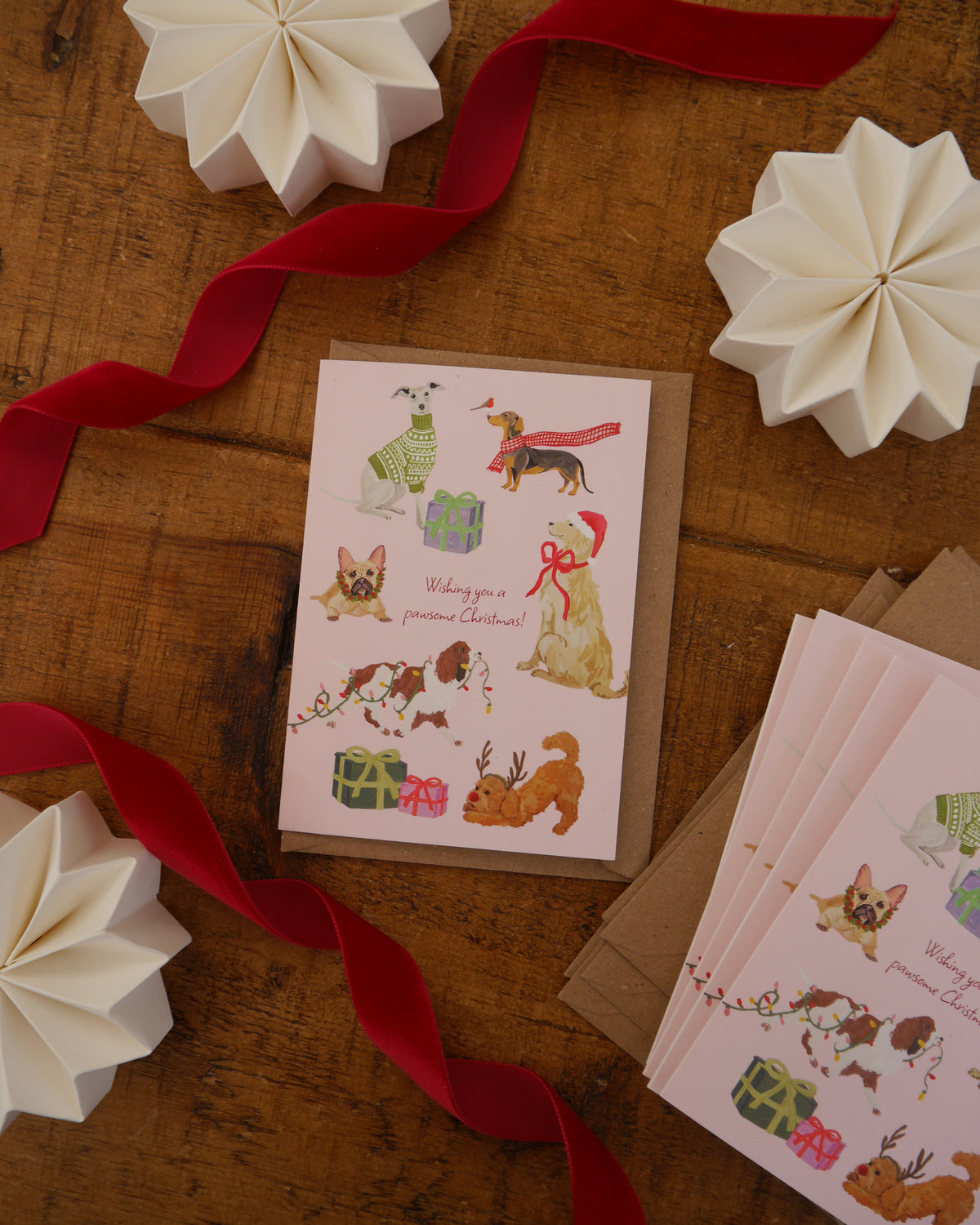 Fun Dog Christmas Card Pack