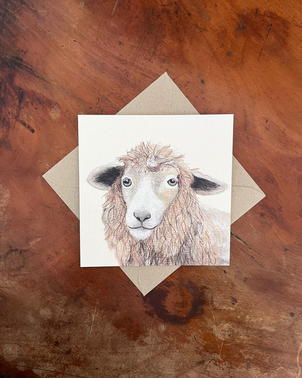 Sheep Greetings Card