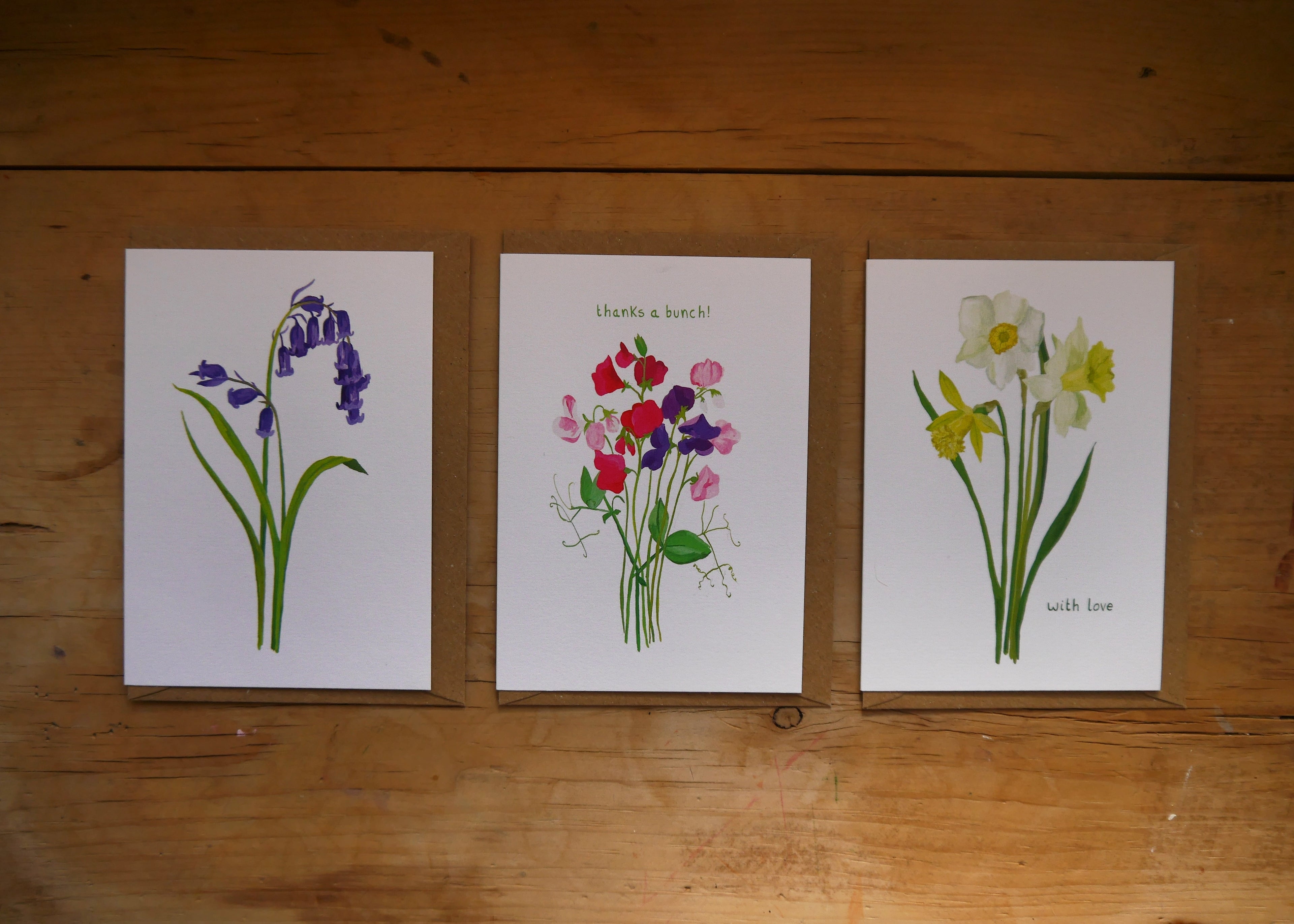 British Blooms Greetings Card Pack