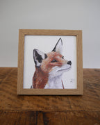 Fox Small Framed Print