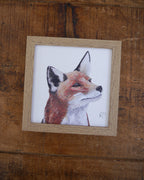 Fox Small Framed Print