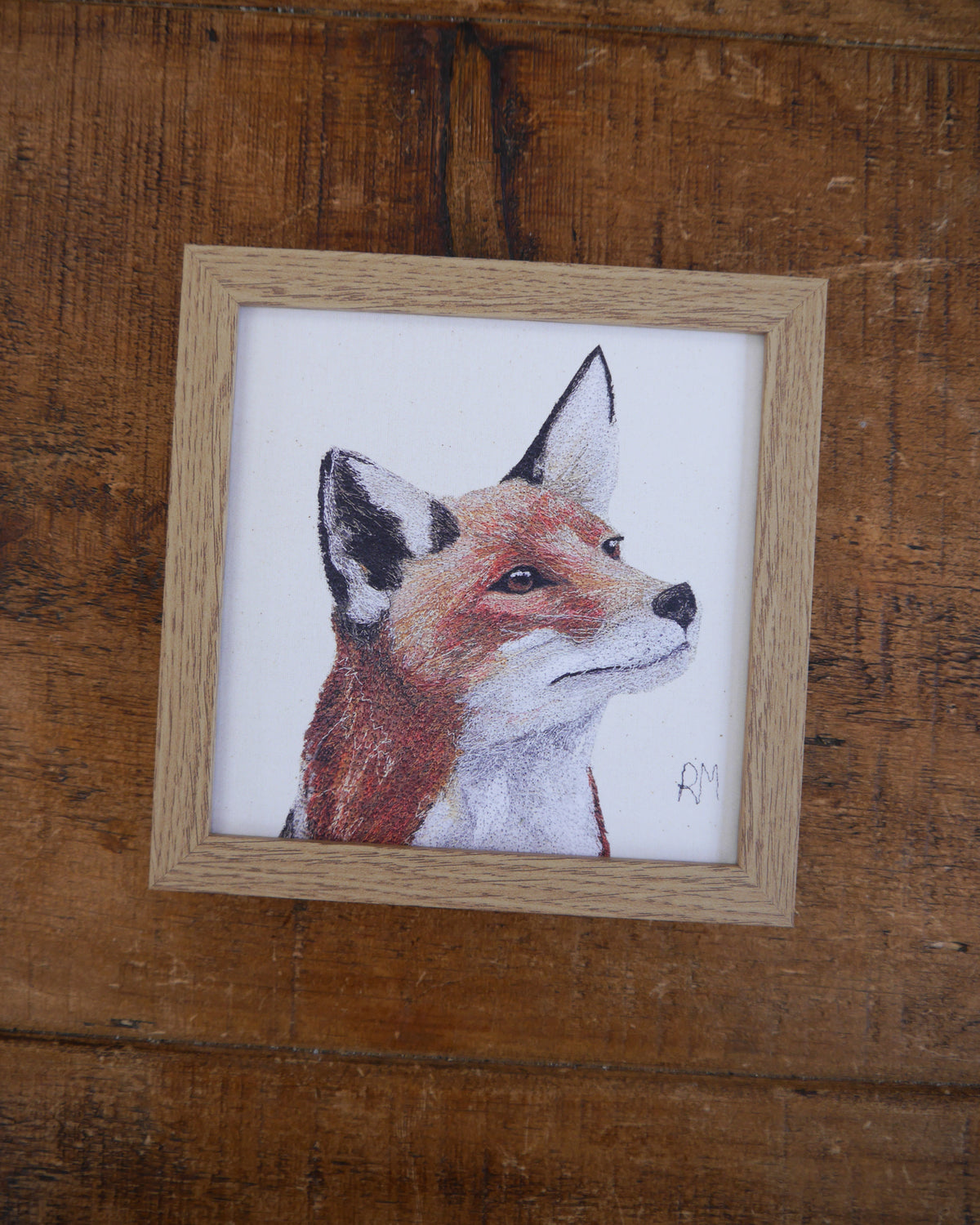 Fox Small Framed Print