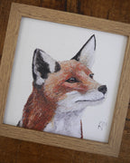 Fox Small Framed Print
