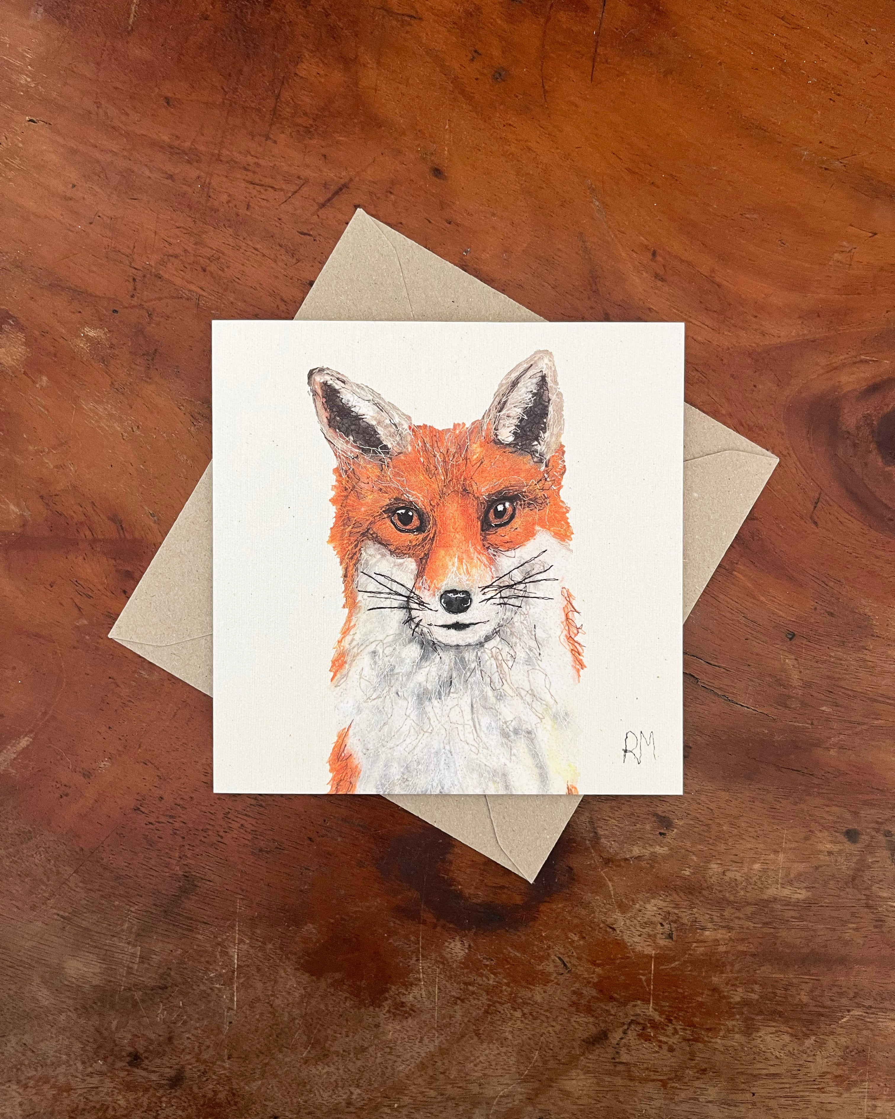 Fox Greetings Card