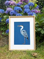 Heron Art Print