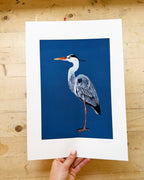 Heron Art Print