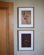 Running Hare Art Print