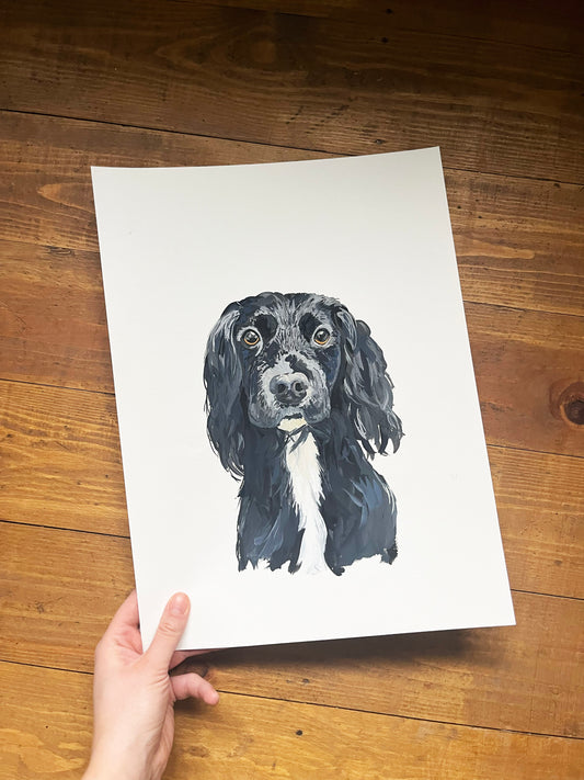 Custom Pet Portrait Painting Book Consultation