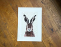 Hare Art Print