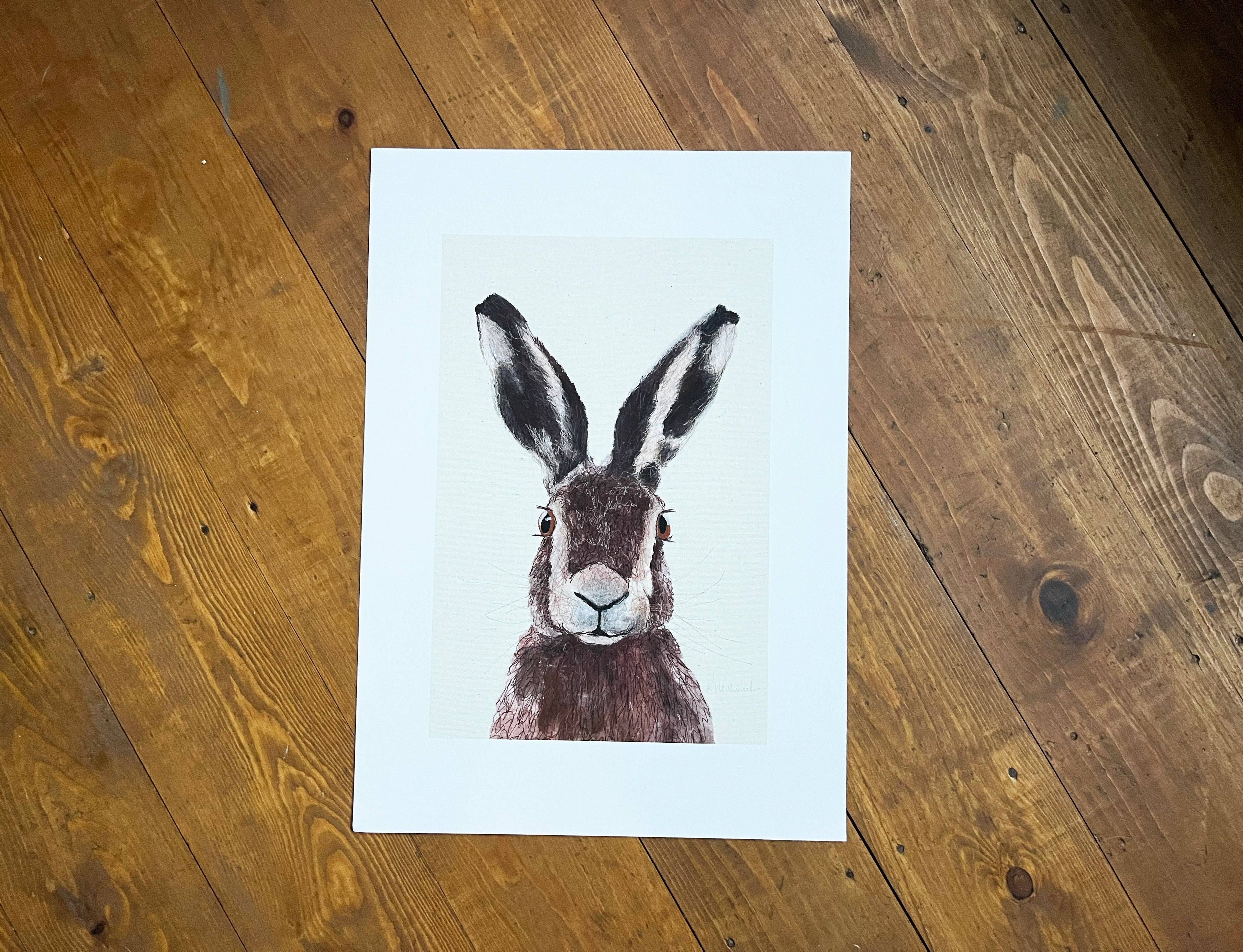 Hare Art Print