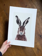 Hare Art Print