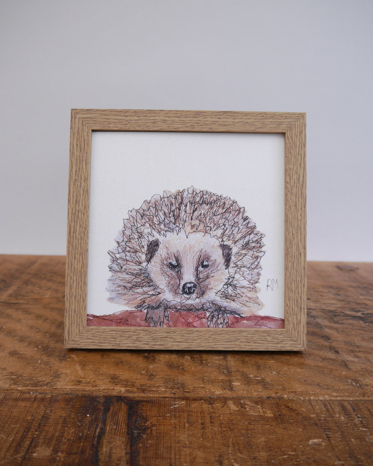 Hedgehog Small Framed Print