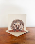 Hedgehog Greetings Card