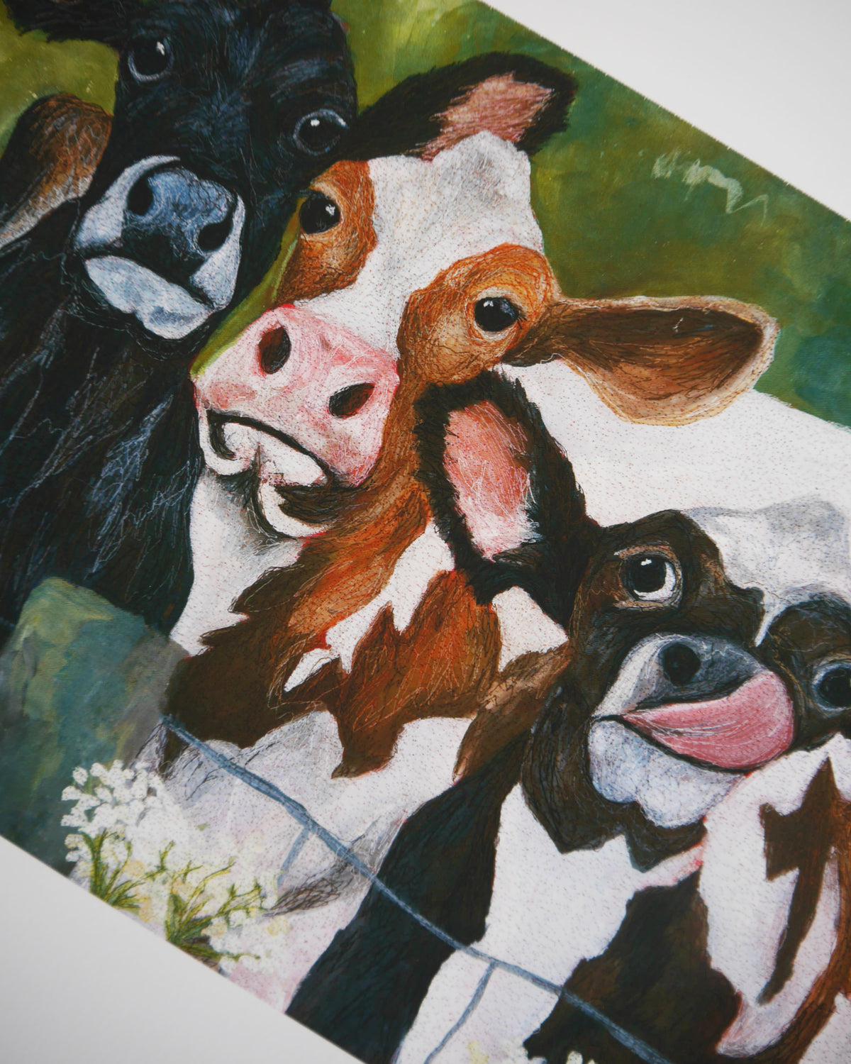 Herd of Cows Art Print