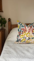 SALE - British Woodland Leaves Cushion