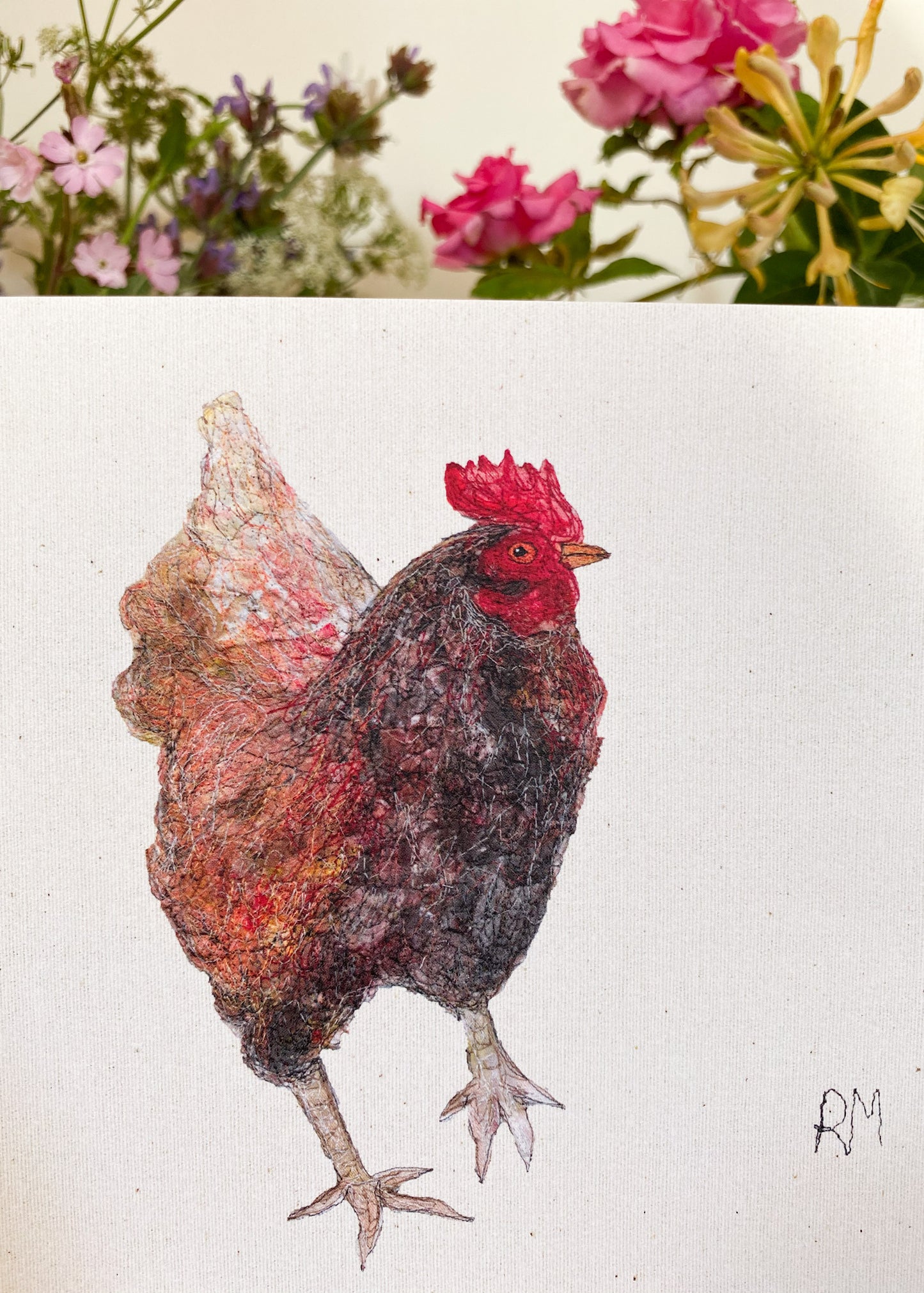 Chicken Greetings Card