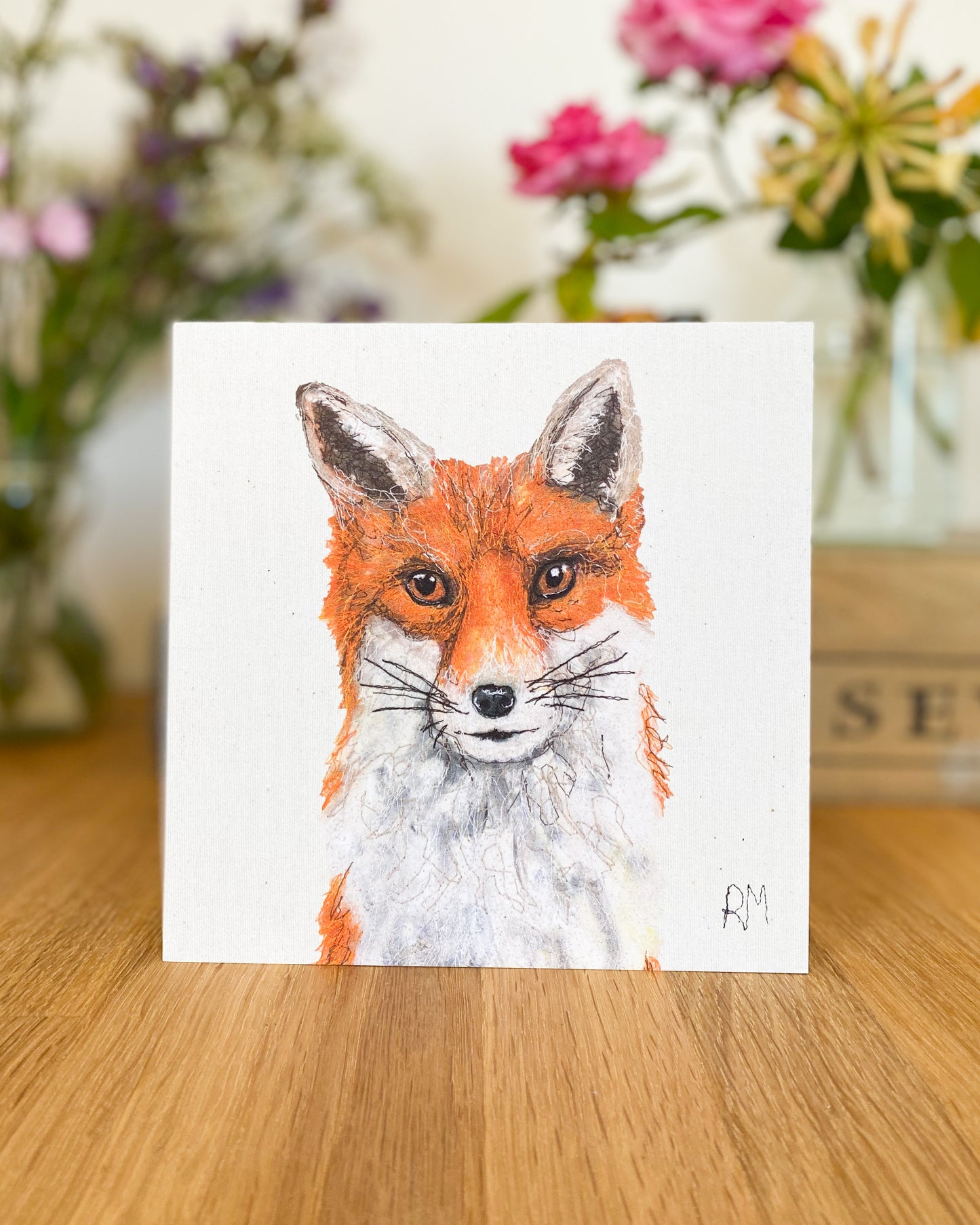 Fox Greetings Card