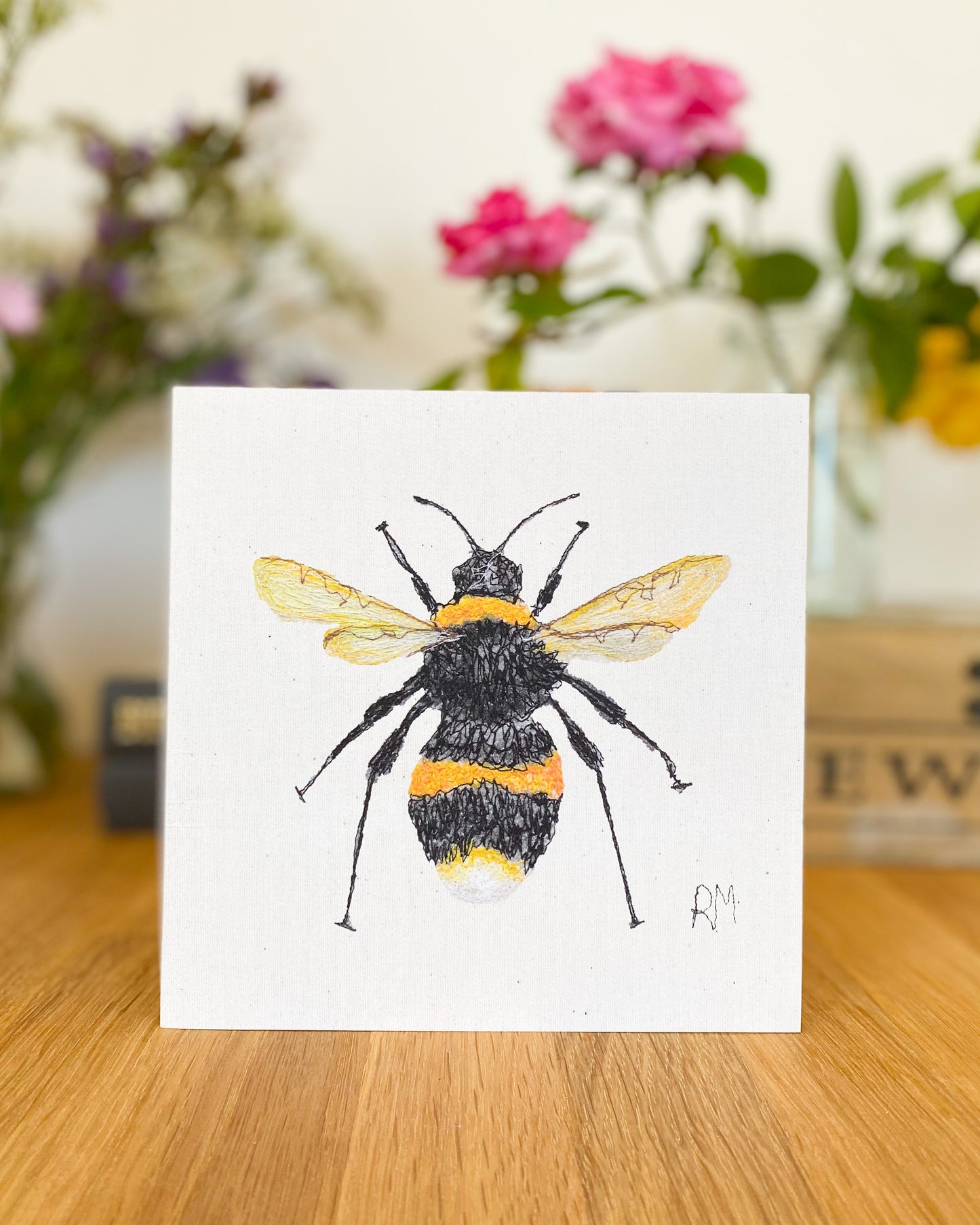 Bee Greeting Card