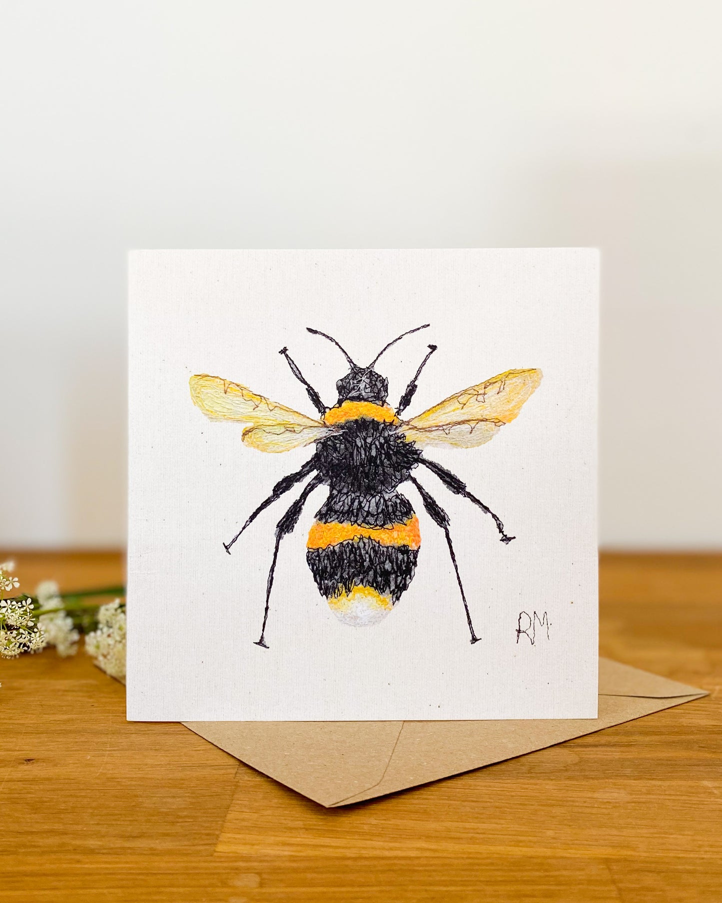 Bee Greeting Card