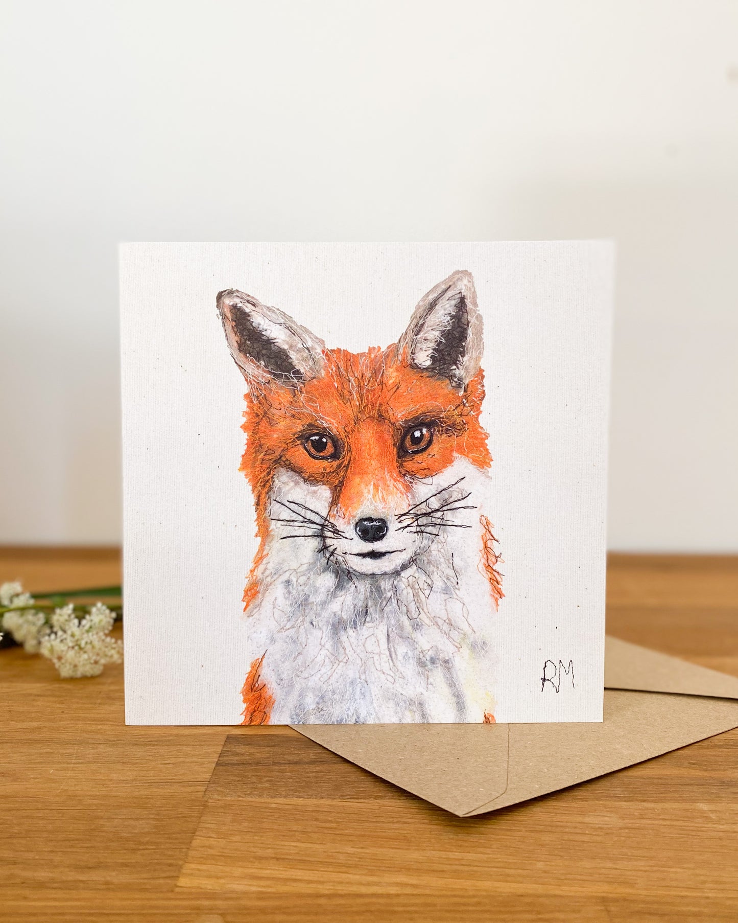 Fox Greetings Card