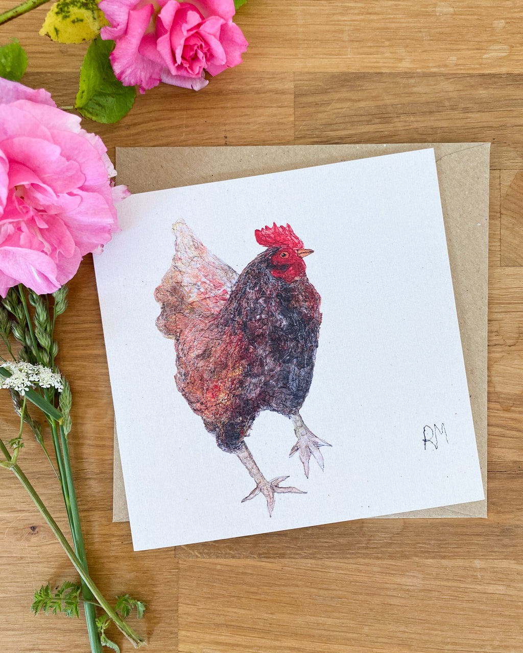 Chicken Greetings Card
