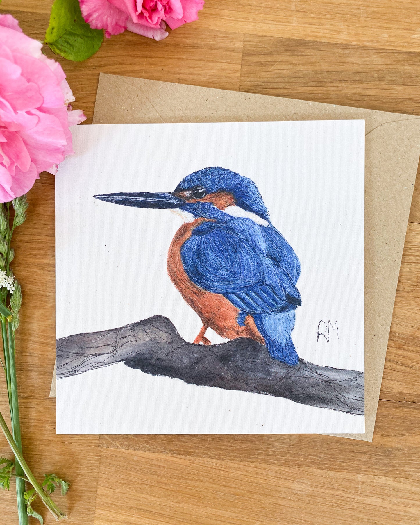 Kingfisher Greetings Card