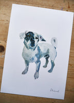 Jack Russell Dog Print